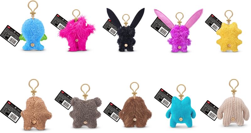 Zuru Λούτρινο Fuggler Keyrings-10 Σχέδια (15706) - φωτογραφία 3