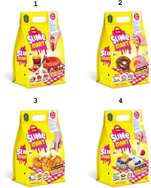 Zuru Slime Mart Dessert Series 1 Small-4 Σχέδια (15901) - φωτογραφία 2