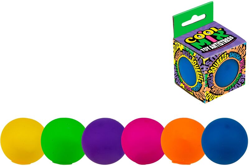 ASTF Cool Mix Antistress Μπάλα-6 Σχέδια-1Τμχ (T18026)