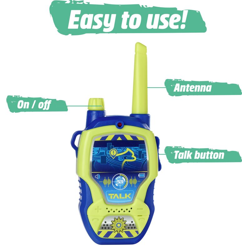 Dickie Walkie Talkie "Police" 100m-2,4G (201118197) φωτογραφία
