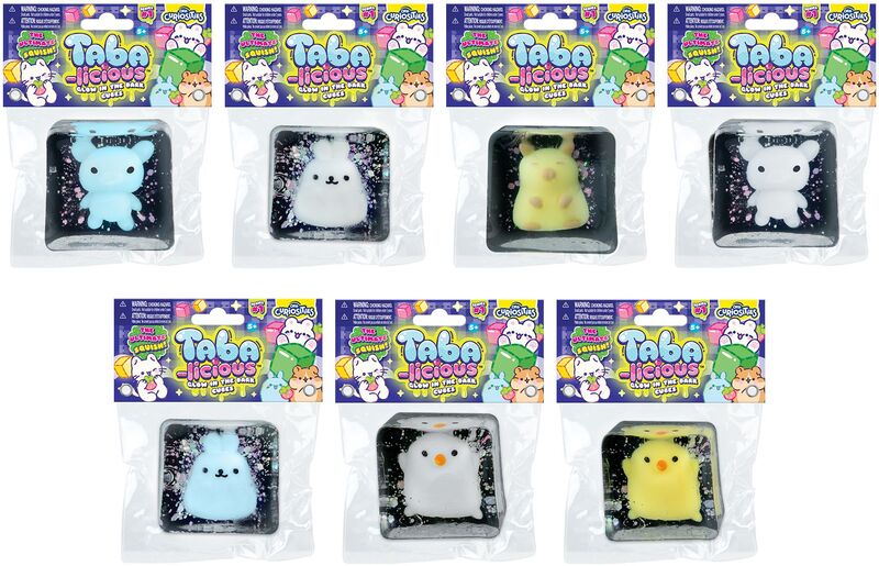 Tabalicious squishy κύβος που φωσφορίζει, 7 σχέδια (4284302407) - φωτογραφία 2