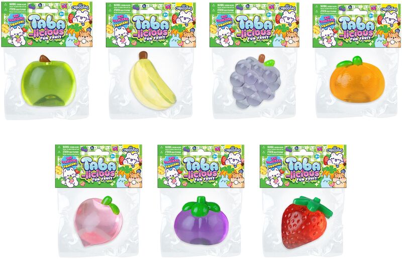 ORB Tabalicious Fun Fruit squishy φρούτα, 7 σχέδια (4284702407) - φωτογραφία 2