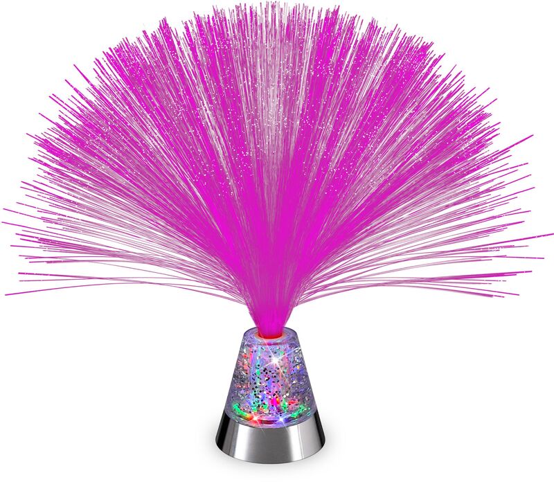 Pfl 13'' Led Fiber Optic Glitter Lamp (86814)