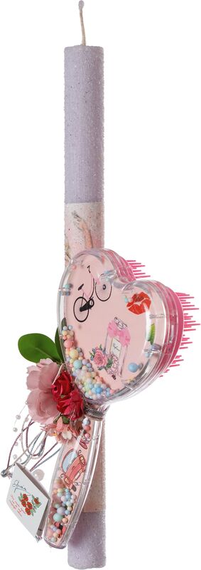 Λαμπάδα Princess-Βούρτσα Μαλλιών (98.29.4813)