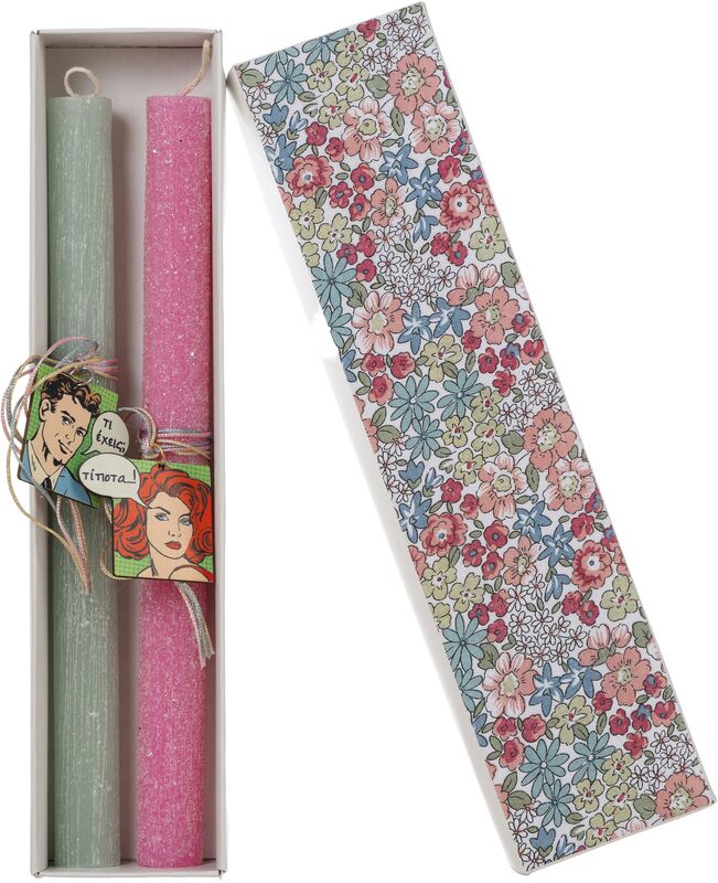 Λαμπαδάκια Τι Έχεις-Ζευγάρι Σε Κουτί (98.29.5091)