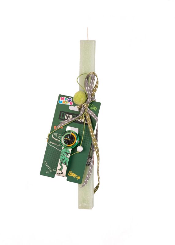 Λαμπάδα Ρολόι Δεινόσαυρος (98.29.5108)