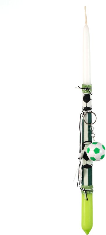 Λαμπάδα Μπρελόκ Μπαλίτσα Ποδοσφαίρου-Πράσινη (98.29.5140)
