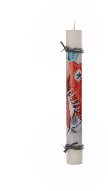 Λαμπάδα Σταράκι-Ντεκουπάζ-2 Σχέδια (98.29.5358)