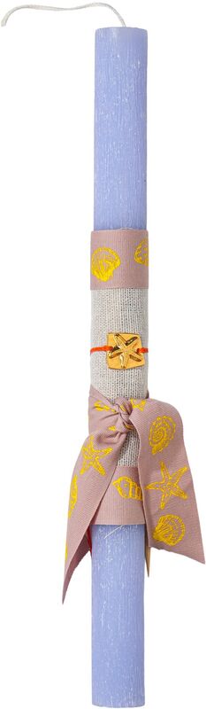 Λαμπάδα Βραχιόλι Επίχρυσος Αστερίας 1.7cm (ML26013)