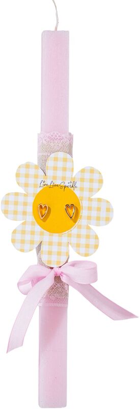 Λαμπάδα Σκουλαρίκια Καρδιές Σε Χάρτινη Καρδιά (ML26023)