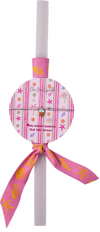 Λαμπαδάκι Βραχιόλι Επίχρυση Μέδουσα Μάτι 1.4cm (ML26043)