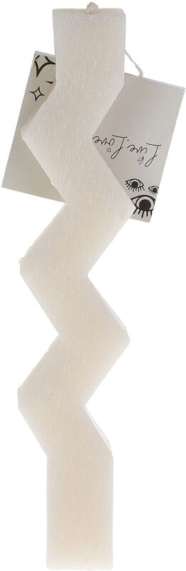 Λαμπάδα Ζικ Ζακ Εκρού 22cm (ML25000-2)