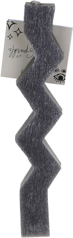 Λαμπάδα Ζικ Ζακ Γκρι 22cm (ML25000-3)