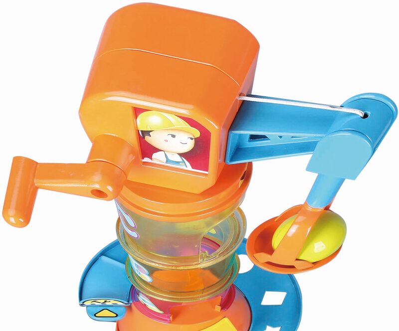 Burago Junior Volvo Stacking Crane (16-88605) - φωτογραφία 3
