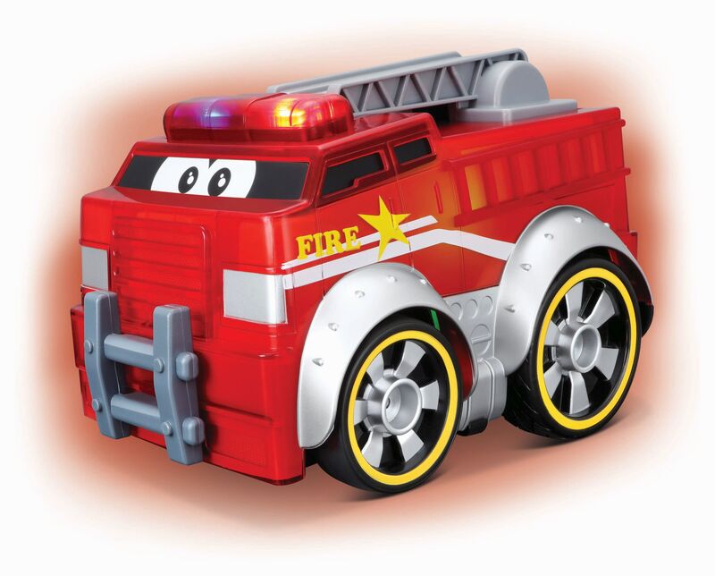 Burago Junior Fire Truck Push & Glow (16-89006)