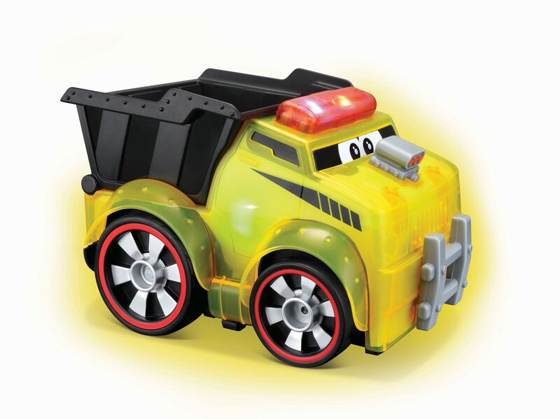 Burago Junior Dump Truck Push & Glow (16-89007)