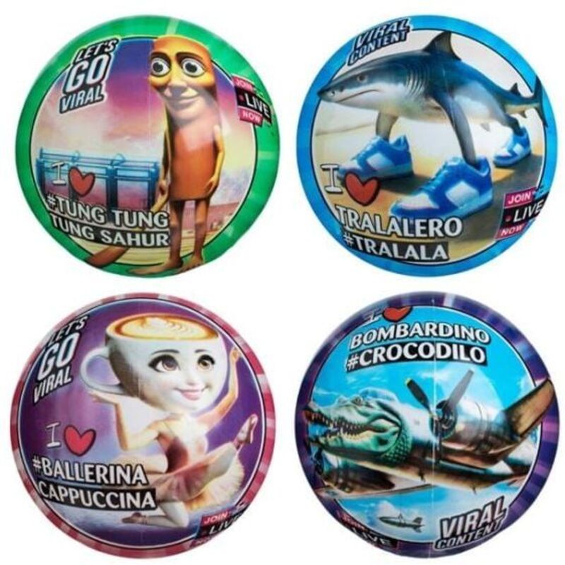 Μπάλα Brainrot 23cm (11/3343)