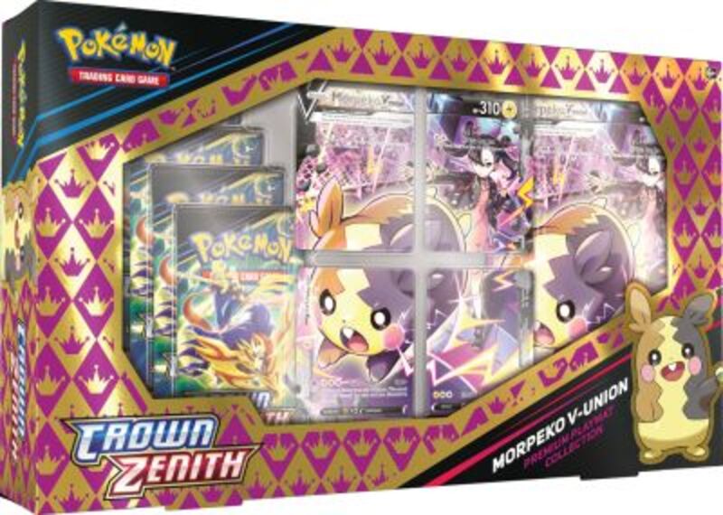 Pokemon: Sword & Shield 12.5 Crown Zenith Mokrpeko V Union Box (POK851810)