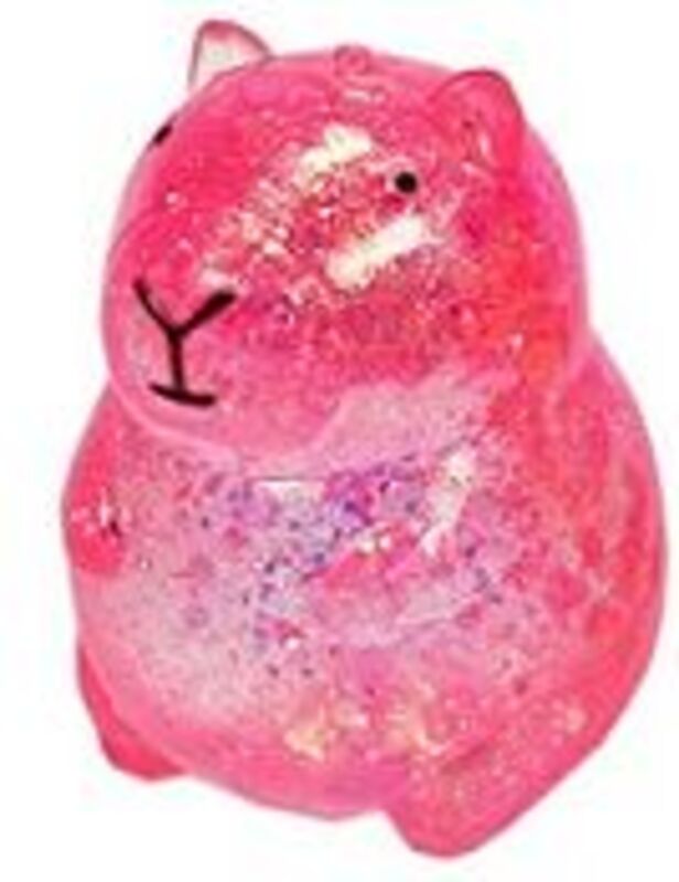 Μπάλα Squishy Glitter Capybara-6 Σχέδια (10105237)