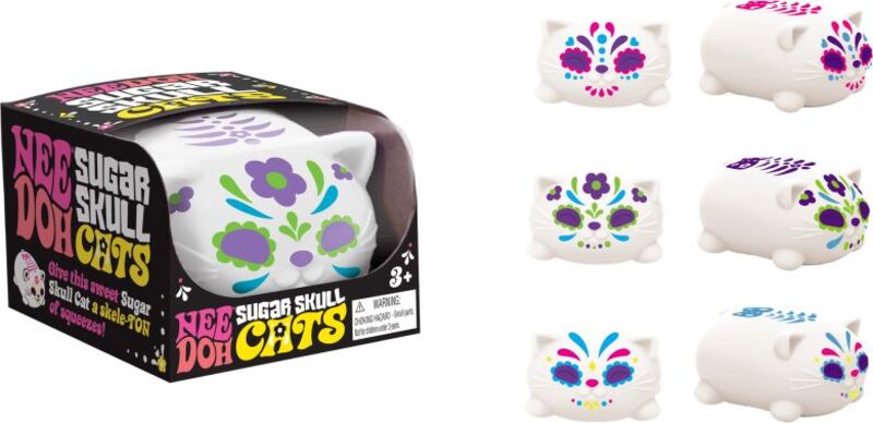 Nee Doh Μπάλα Sugar Skull Cats-3 Σχέδια (15750919)