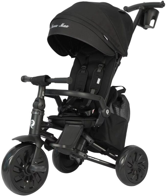 Qplay Τρίκυκλο Nova Max 6 in 1 Black (01-1212078-03)