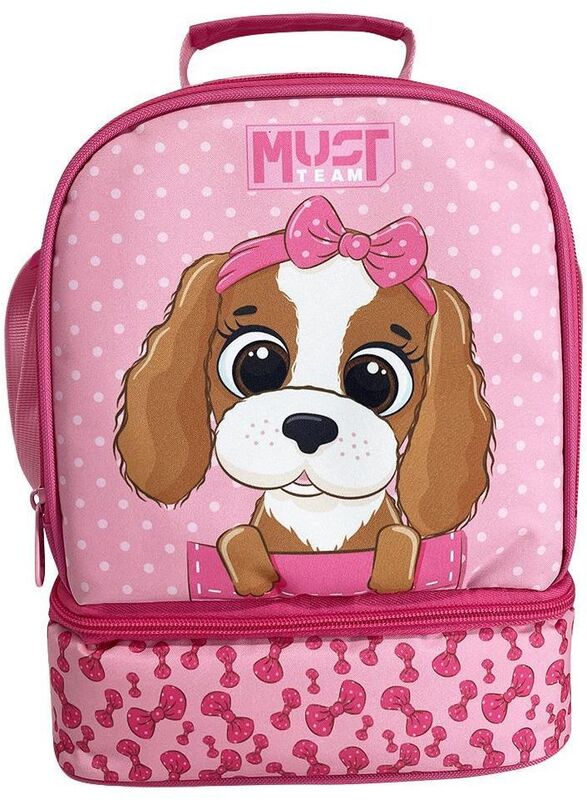 Must Team Dog With Ροζ Bow 26 Καλαθάκι Φαγητού (000587295)
