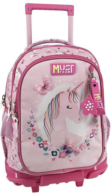 Must Team Ροζ Unicorn 26 Σακίδιο Trolley (000587628)