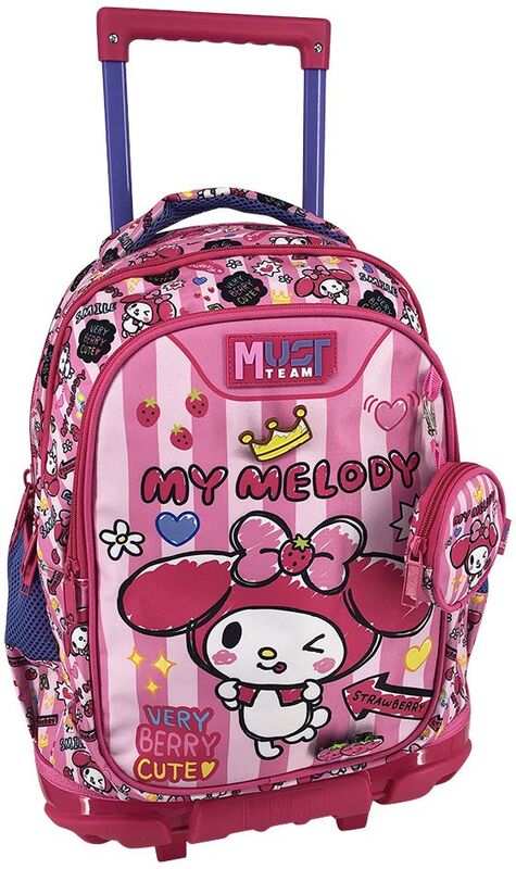 My Melody Ροζ Bow 26 Σακίδιο Trolley (000490309)
