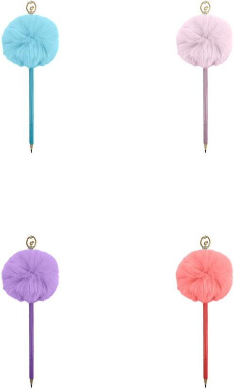 The Littlies Μολύβι Μπαλαρίνα Pom Pom-4 Χρώματα-1Τμχ (000647009)