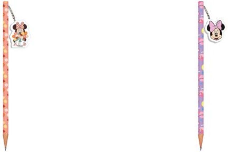 Minnie Μολύβι Με Γόμα-2 Σχέδια-1Τμχ (000564358)