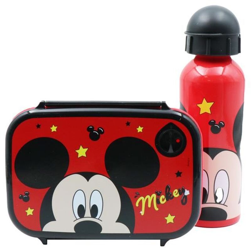 Mickey Φαγητοδοχείο-Παγούρι Αλουμινίου Σετ-2 Σχέδια (000564930) φωτογραφία