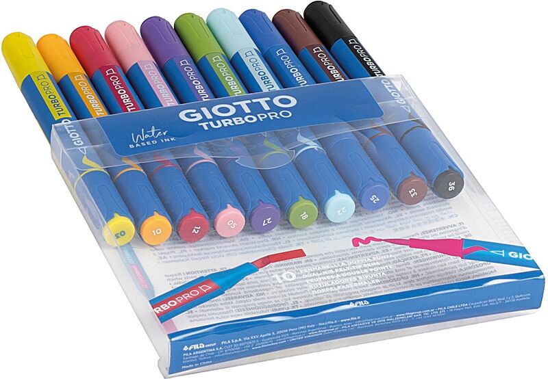 Giotto Μαρκαδόροι Turbo Pro 10Τμχ (428300) φωτογραφία
