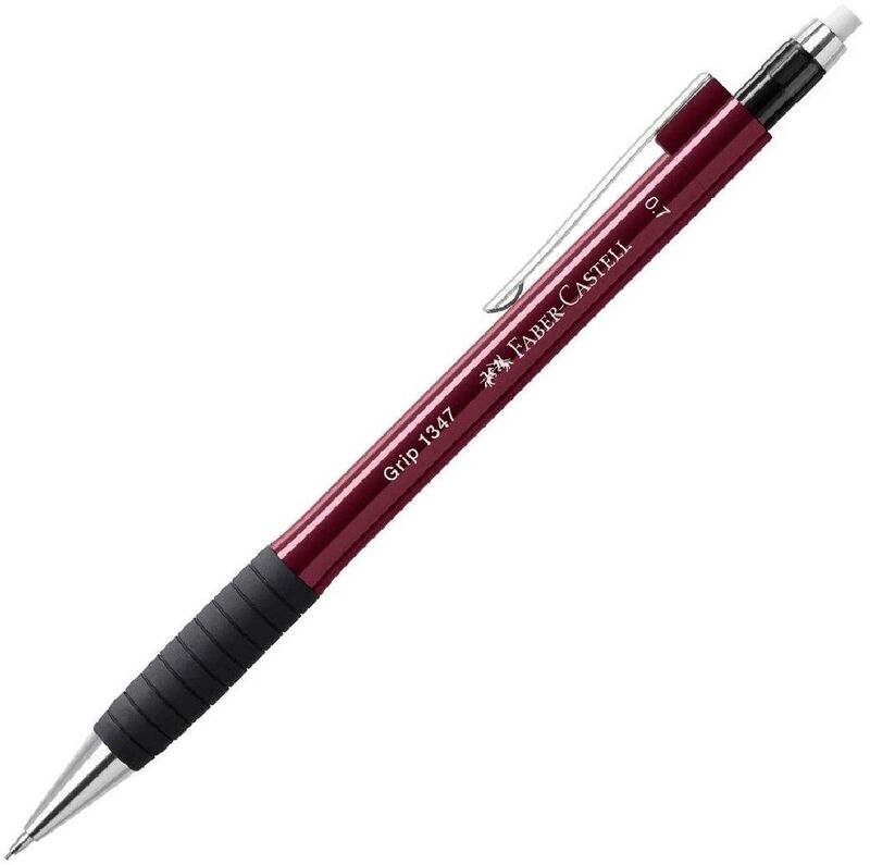 Faber Castell Μηχανικό Μολύβι 1347 0.7mm Κόκκινο (12303495)