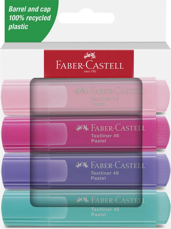 Faber Castell Υπογραμμιστές Pastel Wallet (12310915)