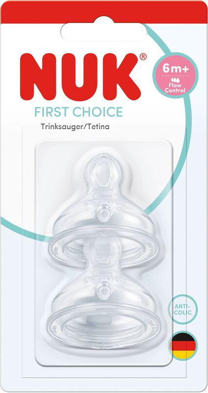 Nuk Θηλή Σ.Flow Control 2Τμχ (10124049)