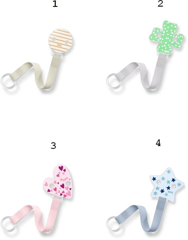 Nuk Κορδέλα Για Την Πιπίλα-4 Σχέδια (10751535) φωτογραφία