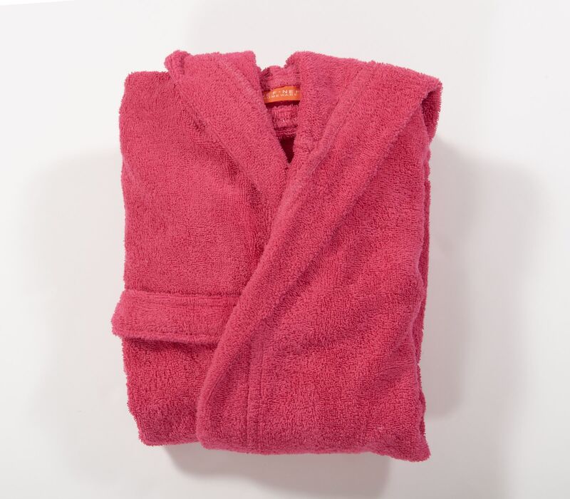 Nef Nef Μπουρνούζι Βαμβακερό Color Kids Fuchsia No 8 (038493-FUCHSIA/8)