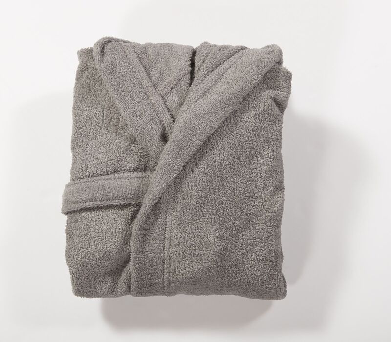 Nef Nef Μπουρνούζι Βαμβακερό Color Kids Light Grey 12 (038493-L.GREY/12)