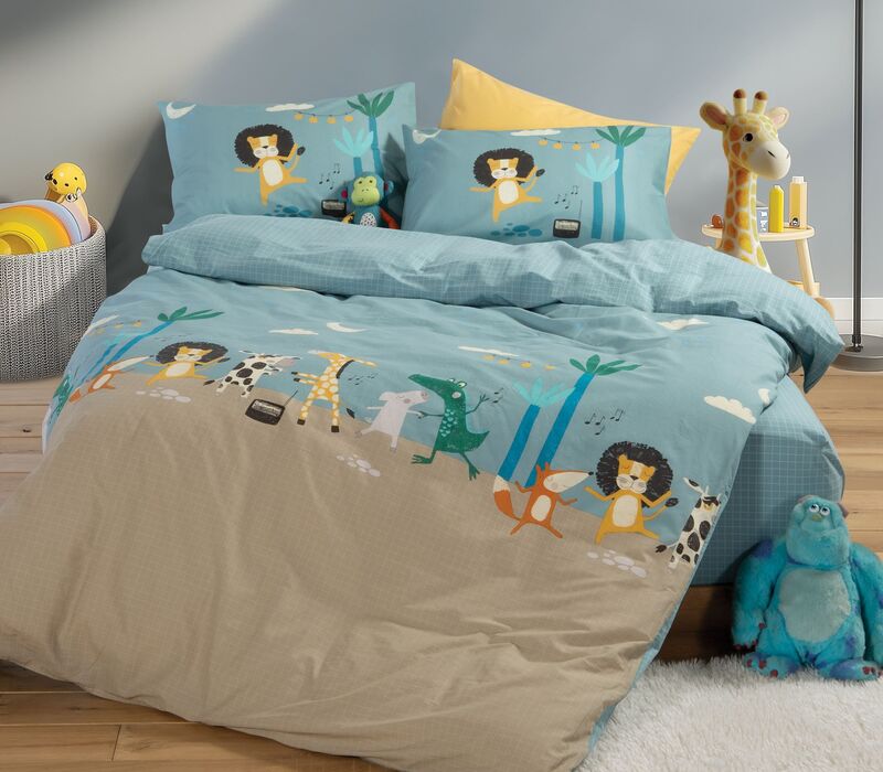 Nef Nef Σεντόνι Σετ 3Τμχ Wild Dance Χ25/26 (038450)