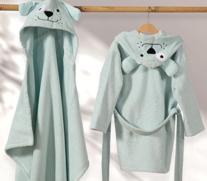 Nef Nef Μπουρνούζι Βαμβακερό Life In The City Misty Blue No 4 (038825)