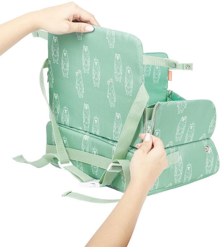 Badabulle Κάθισμα Φαγητού-Τσάντα Nomad Booster Seat Bears (B009409) φωτογραφία