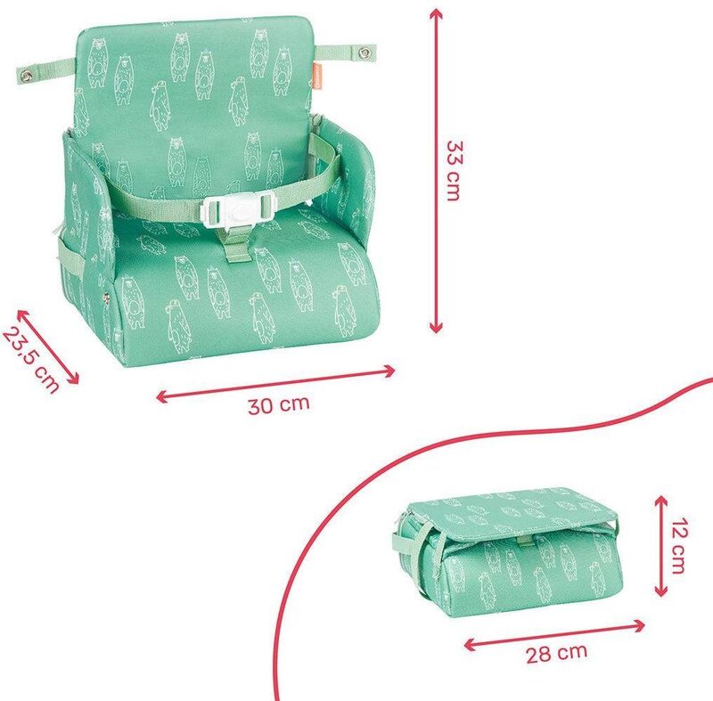 Badabulle Κάθισμα Φαγητού-Τσάντα Nomad Booster Seat Bears (B009409) φωτογραφία