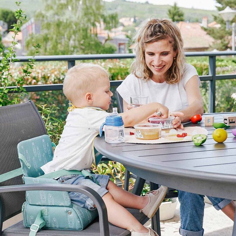 Badabulle Κάθισμα Φαγητού-Τσάντα Nomad Booster Seat Bears (B009409) φωτογραφία