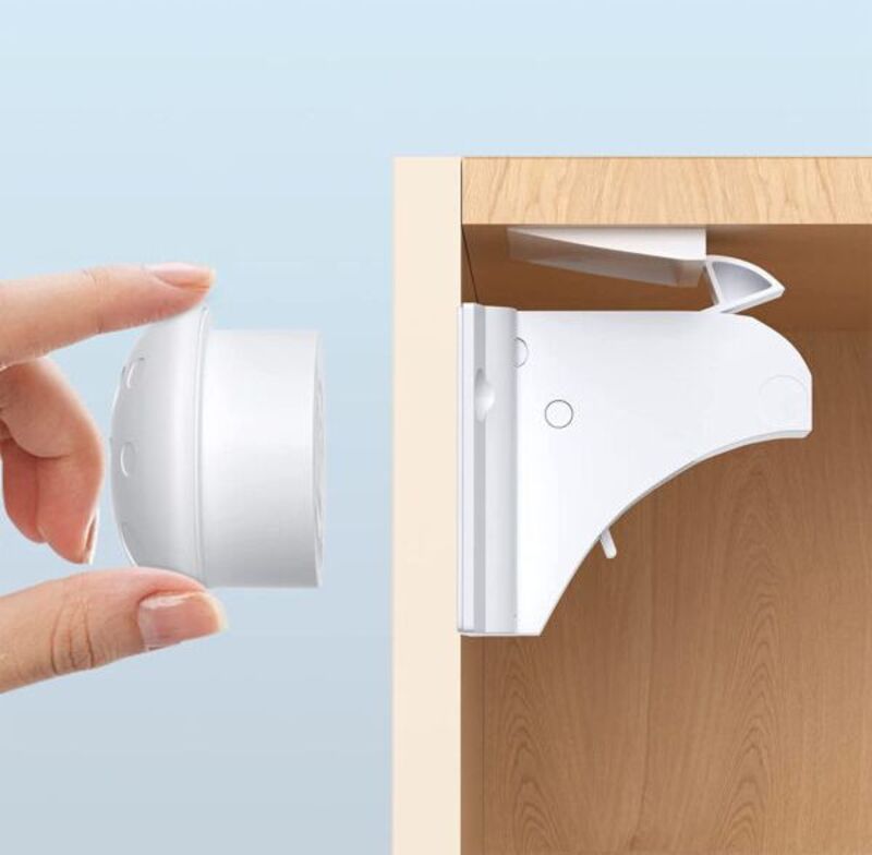 Sipo Μαγνητική Ασφάλεια Συρταριών/Ντουλαπιών 4Τμχ (SIP-SBS-M4) φωτογραφία