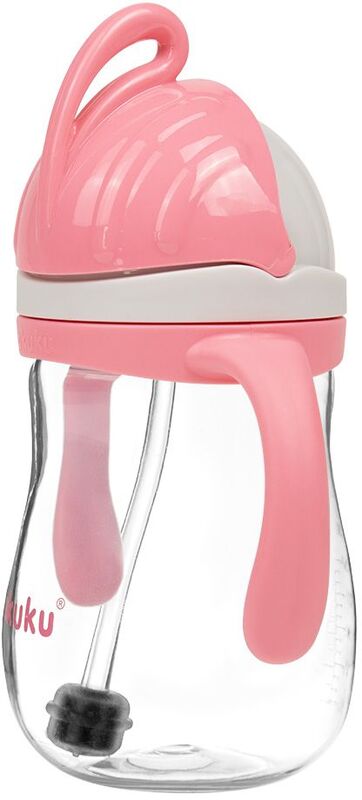 Akuku Ποτηράκι Με Καλαμάκι & Βαρίδι Pink (A0676) φωτογραφία