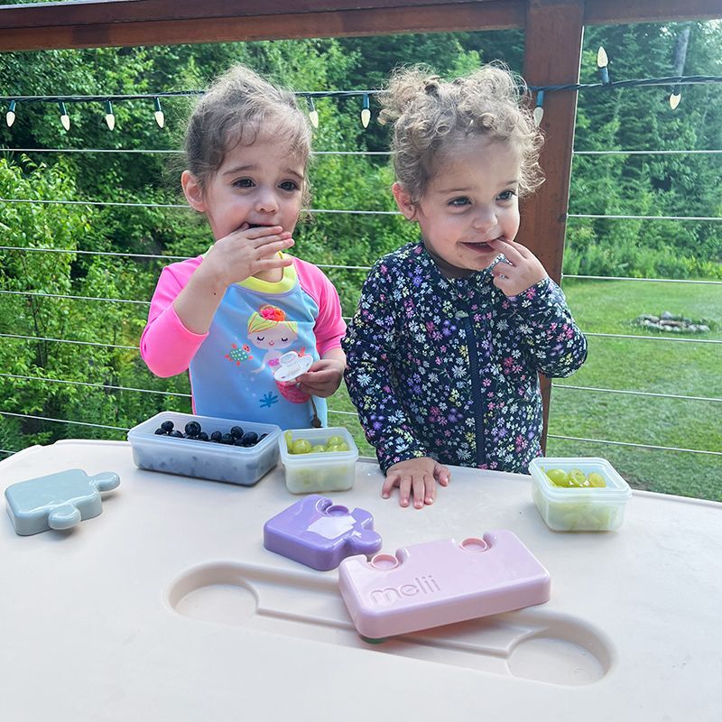 Melii Φαγητοδοχείο Puzzle Purple (MEL15200) φωτογραφία