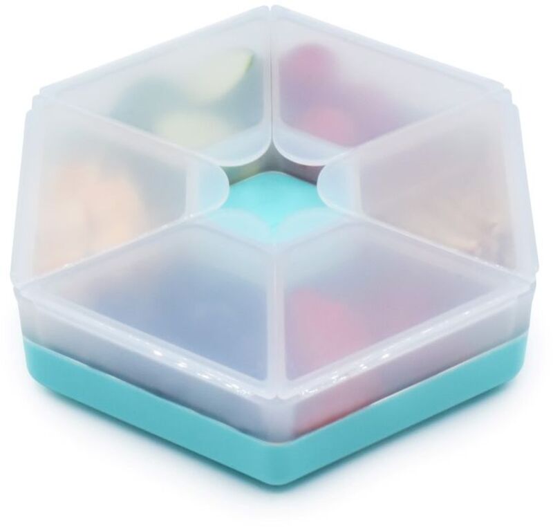 Melii Δοχείο Για Σνακ Hexagon Blue (MEL23710) φωτογραφία