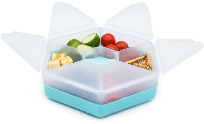 Melii Δοχείο Για Σνακ Hexagon Blue (MEL23710) φωτογραφία