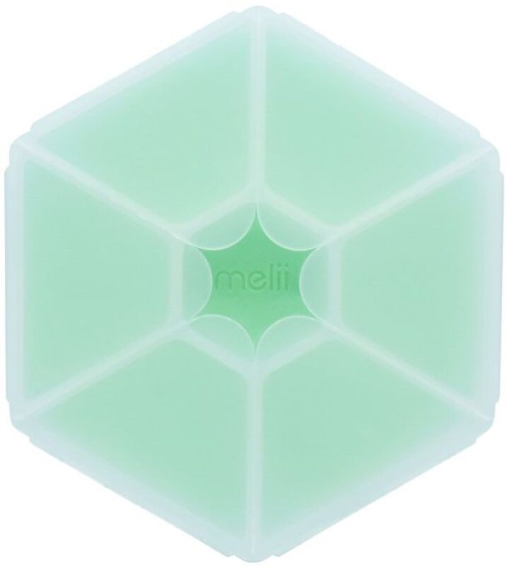 Melii Δοχείο Για Σνακ Hexagon Mint (MEL23730)