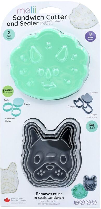 Melii Σετ Κουπ Πατ Dino/Bulldog (MEL24060)